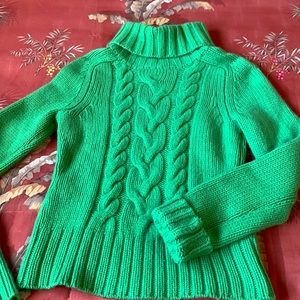 Darling cable knit sweater